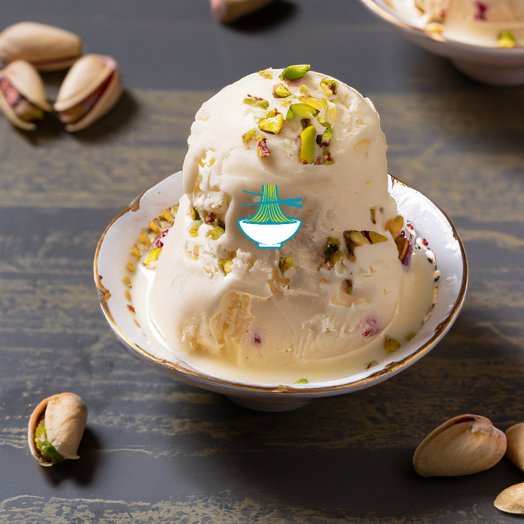 Persian Creamy Delight Sheer Yakh culinary creationss